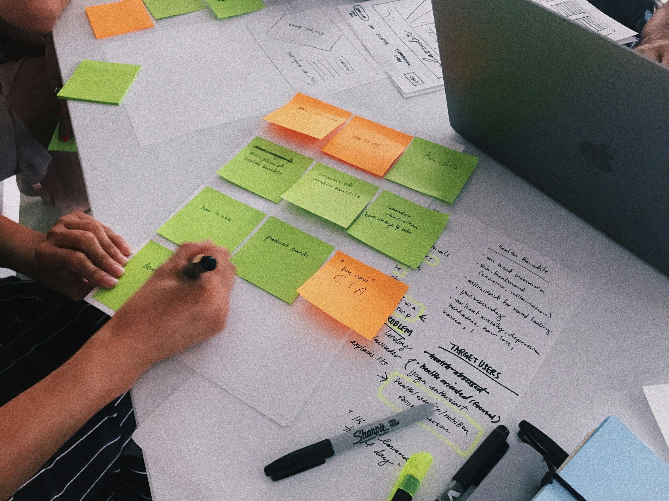 B2B content marketing, content strategy meeting, business content planning